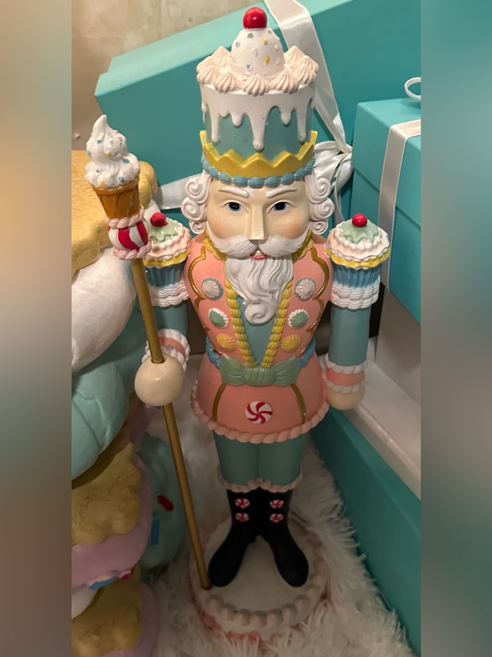 VHTF Large Pastel Sweets Nutcracker Viral Tik Tok